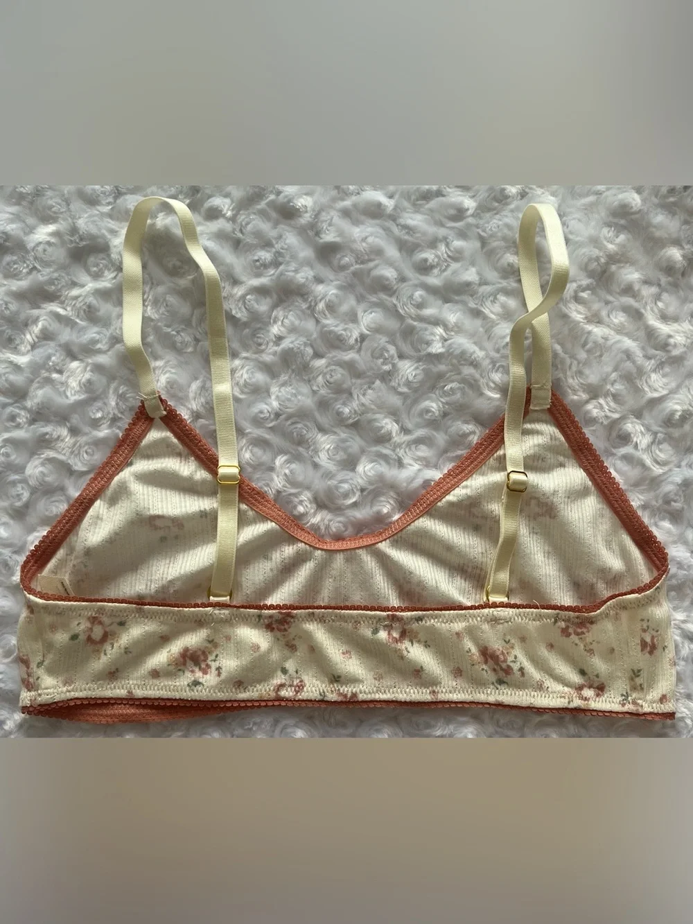 FREE PEOPLE Printed Pointelle Bralette and Undies Set.  MWOT
